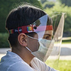 Polaroid Eyewear Stay Safe Visor Face Shield